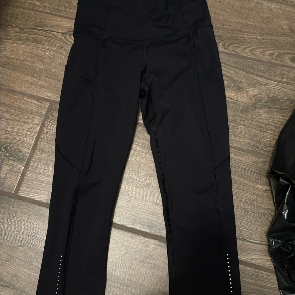 lululemon athletica Black Crop
